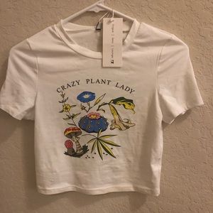 Crazy plant lady short sleeve